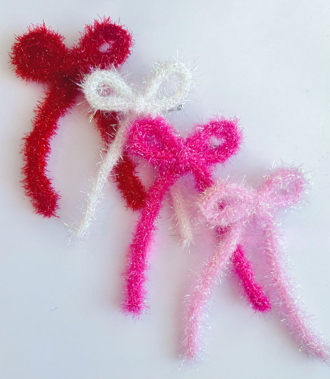 Pink Christmas Tinsel Collection