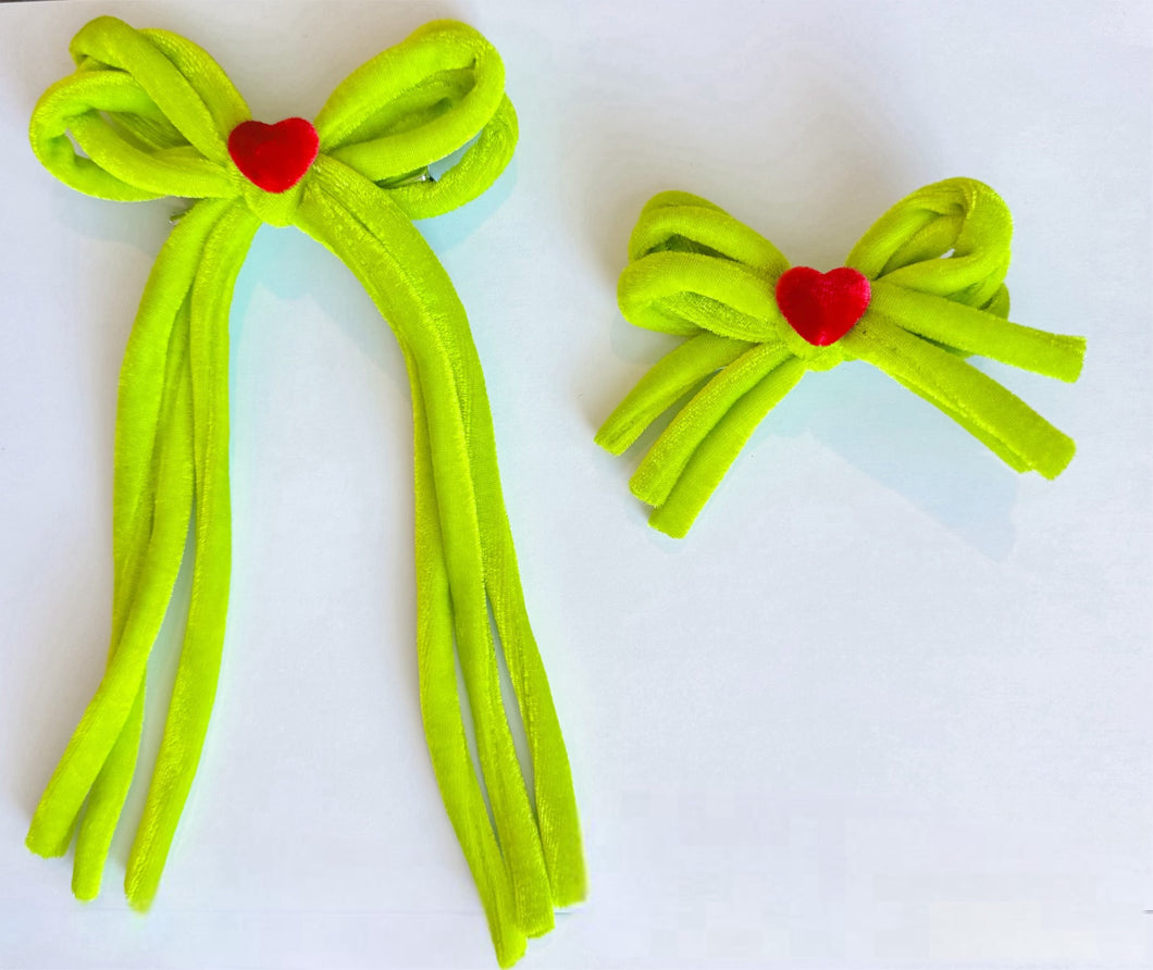 Mean One Confetti Bows