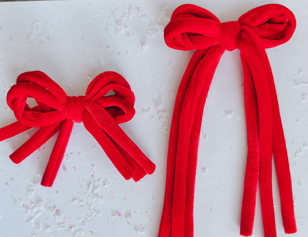Velvet Ribbon Bow