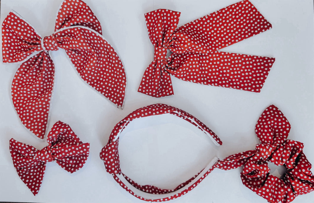 Rust Red Dots Collection